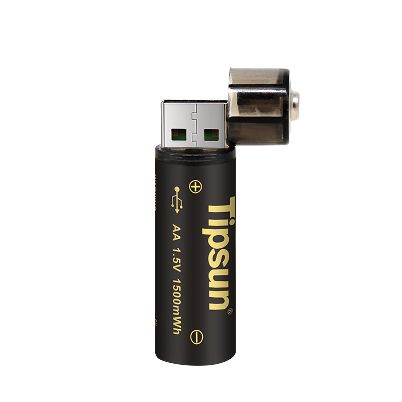 Аккумуляторные батарейки aa usb 1,5 МВт/ч в