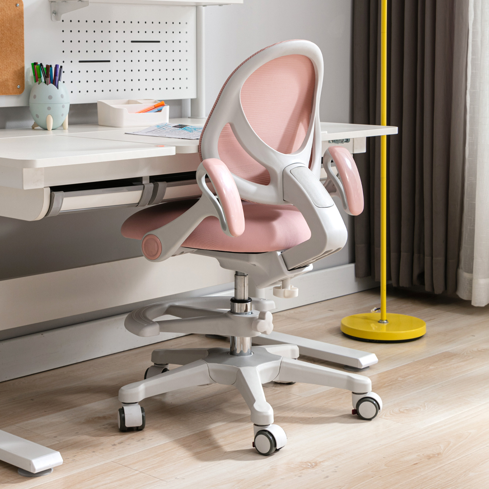 Plastic Kids Homework Table Ergonomic Home School Student Wheel Children Study Height Adjustable Chair For Children Studying