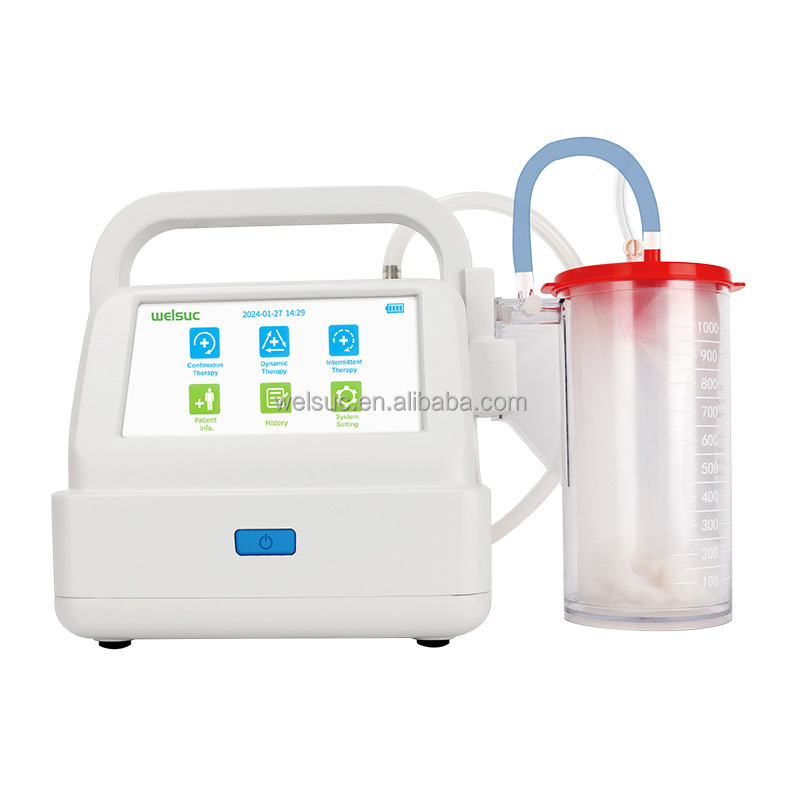 medical equipment For Wound Care NPWT Vacuum Pump Portable Less Noise Three Therapy Mode Negative Pressure Wound Therapy Machine