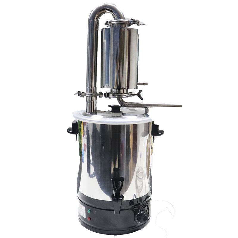 10L-55L stainless steel lemongrass tea tree essential oil distillation steam extraction machine