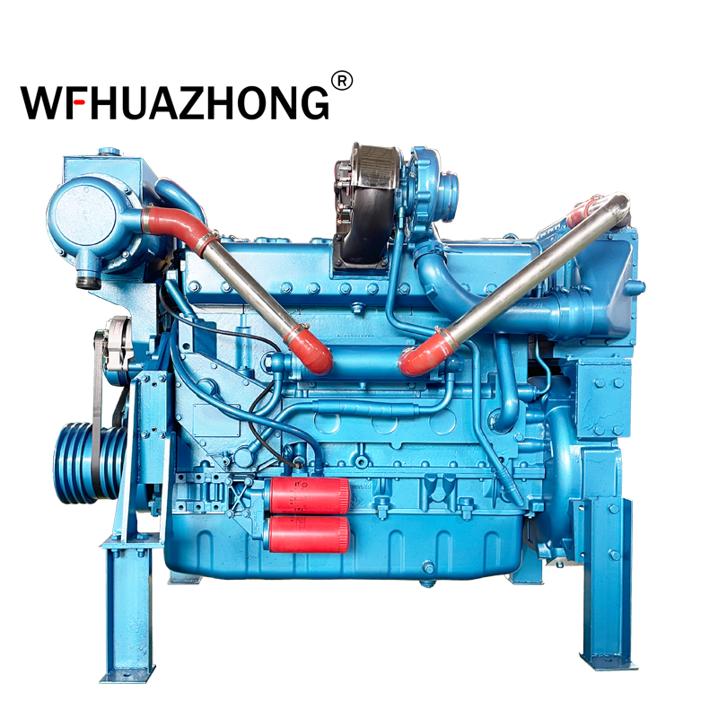 Судовой двигатель Weichai WD618 series 6126IZLC, л.с., л.с., Inboard, дизельный струйный лодочный двигатель, Китай