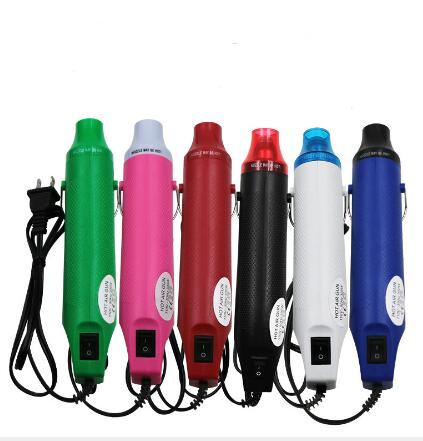 300W Handheld Mini Heat Gun Hot Air Gun for DIY Craft Embossing Shrink Wrapping PVC Drying Paint Repairing Tool