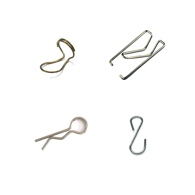 Factory Stainless Steel Wire Forming Customized Clamps Wire Spring Clips R Clip