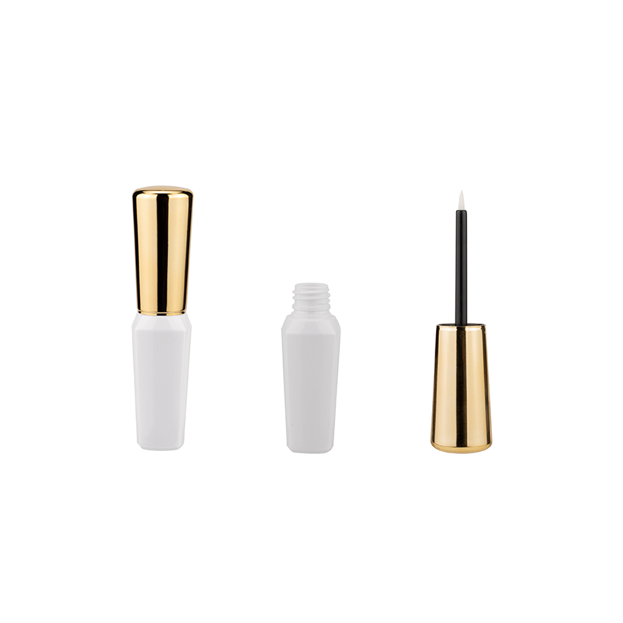 Eco-friendly Unique plastic empty eyeliner tube container eyelash bottle