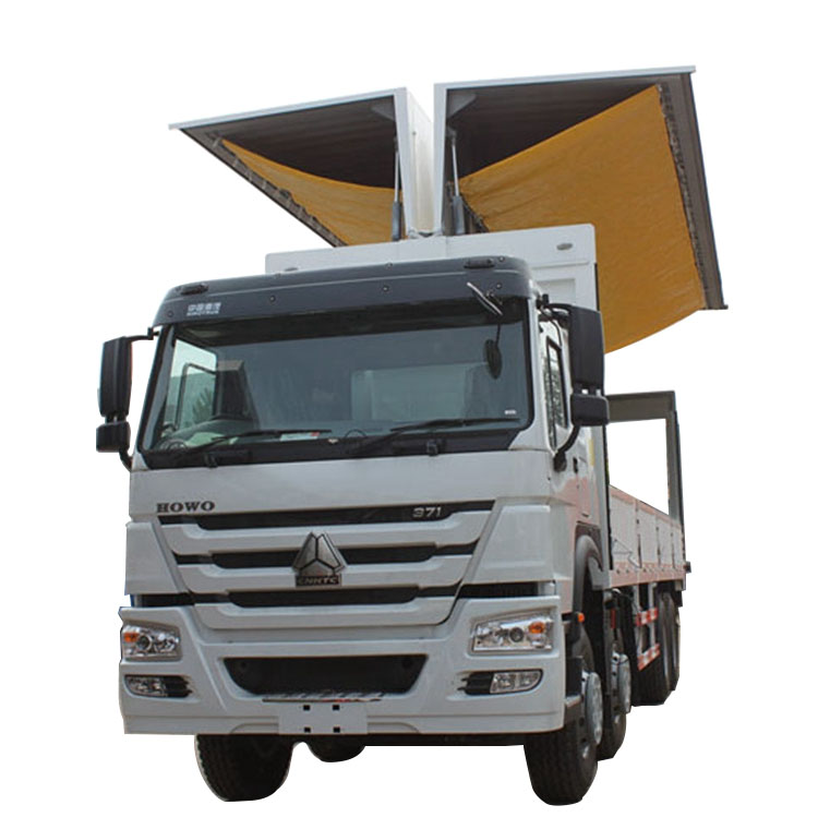 3-х осевой SINOTRUK Howo 6x4 открытых грузовых б/у запчасти для грузовика фургона