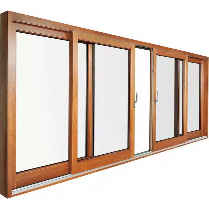 Ordinary design custom broken bridge heavy aluminum alloy glass doors and windows sliding doors