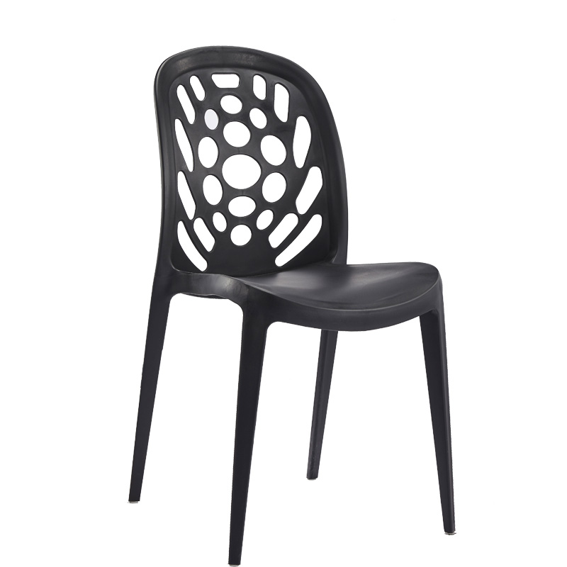 Cheap Price Outdoor Modern White Restaurant Stackable PP Dining Plastic Chairs For Sale