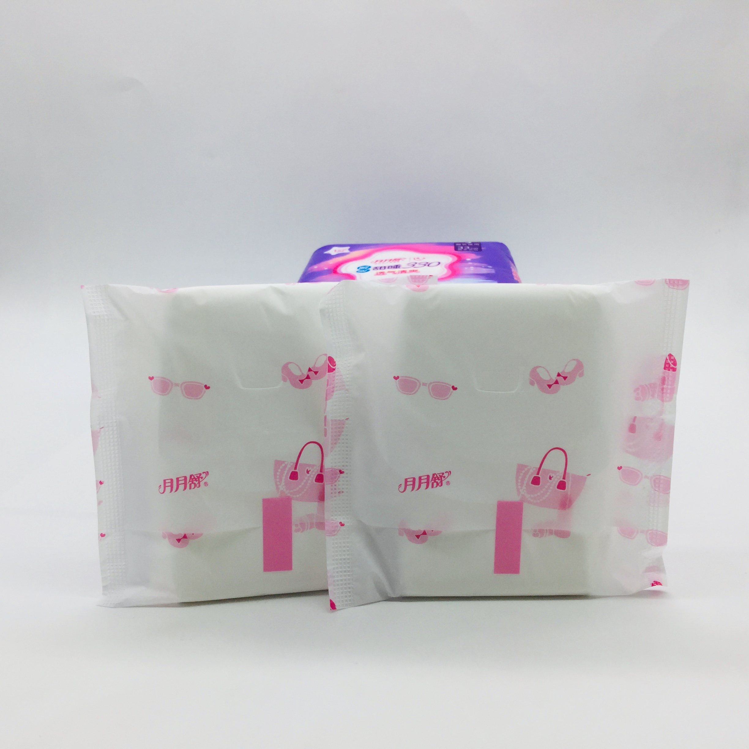 lengthened sanitary pad menstrual period napkins for women with anti-leakage pad