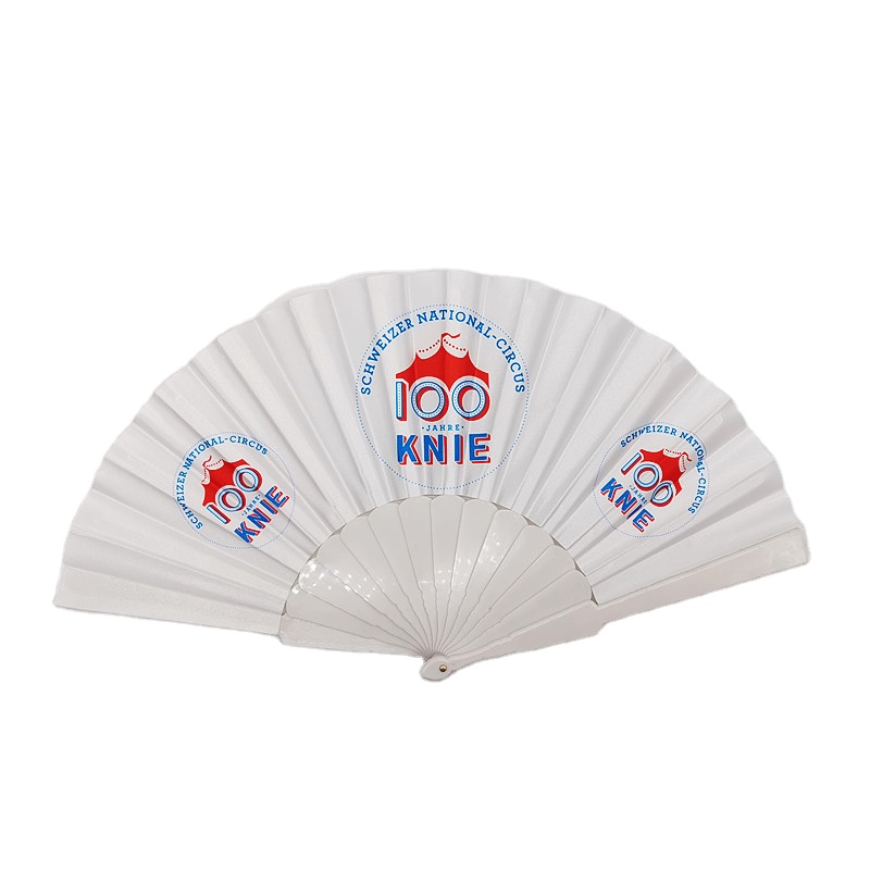 Factory price wholesale customized colorful plastic hand fan for performance