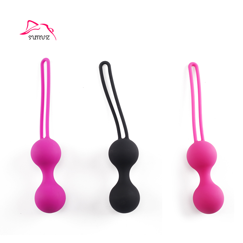 High Quality 3 Color Neutral Packaging Massage Artificial Woman Sex Toys Balls Kegel Exerciser