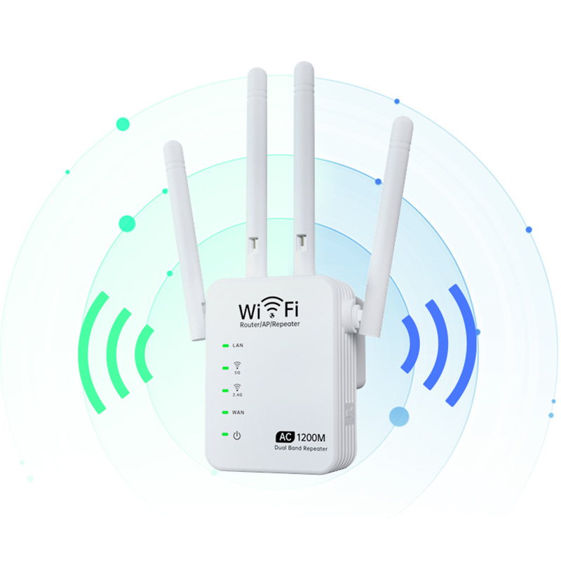 5G маршрутизатор wifi усилитель 1200M удлинитель wifi усилитель сигнала повторитель