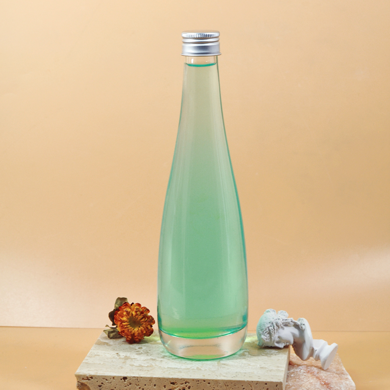 China empty juice bottles for sale glass drink bottle water 330ml 500ml 16 oz juice bottles