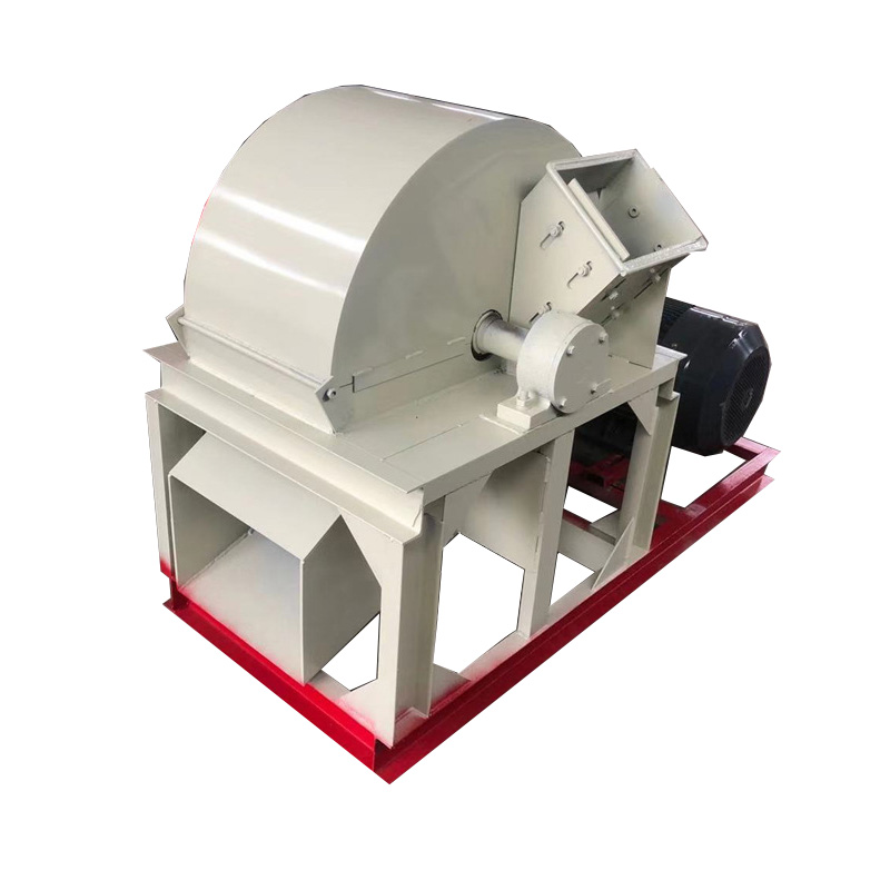 Wood branch shredder making sawdust machine