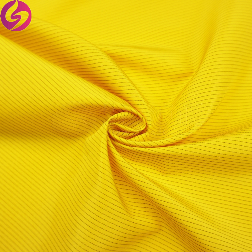 High Quality Manufacturer Antistatic Cleanroom Lint Free Polyester ESD Safety Lab Clothing Anti-static Fabric