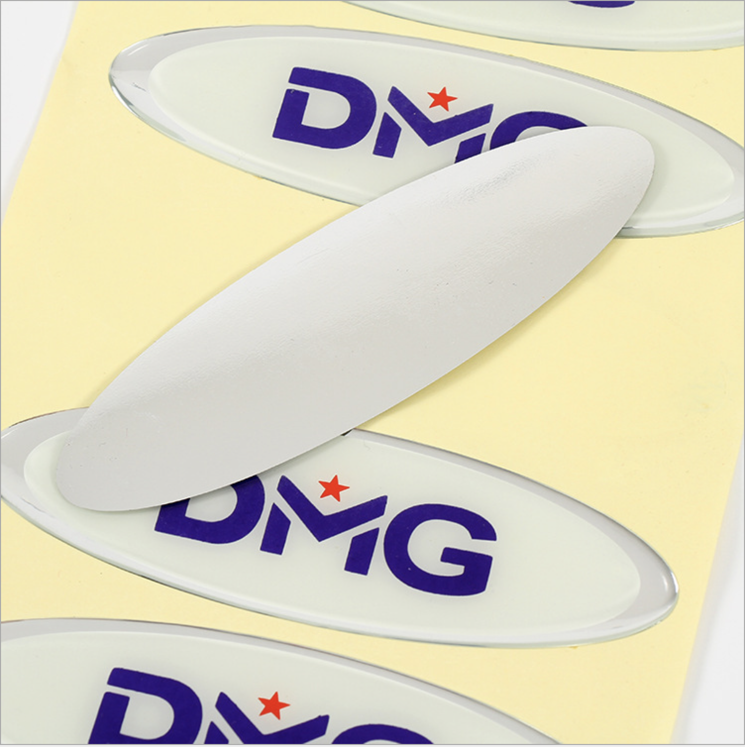 custom adhesive round rectangle doming pvc floor domed 3d epoxy resin stickers