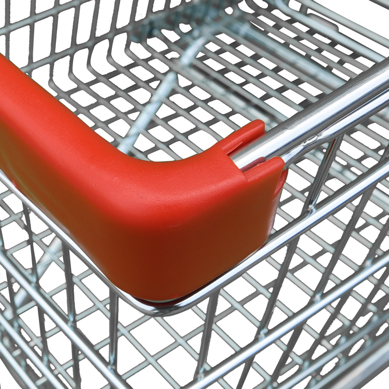 Factory Wholesale 4 Wheels Supermarket Shopping Metal Carts Trolleys