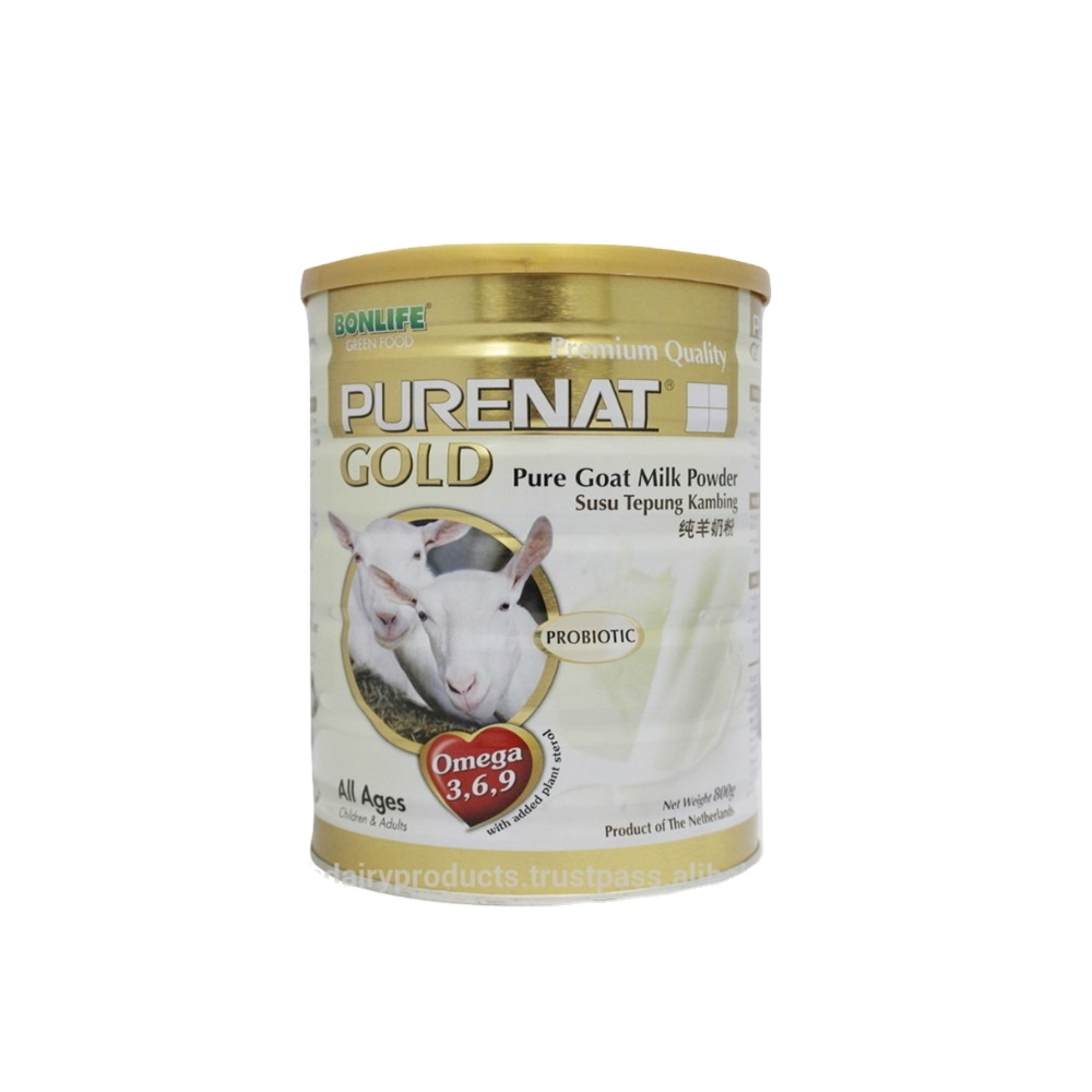 Bonlife GreenFood Purenat, золотой порошок из козьего молока для детей