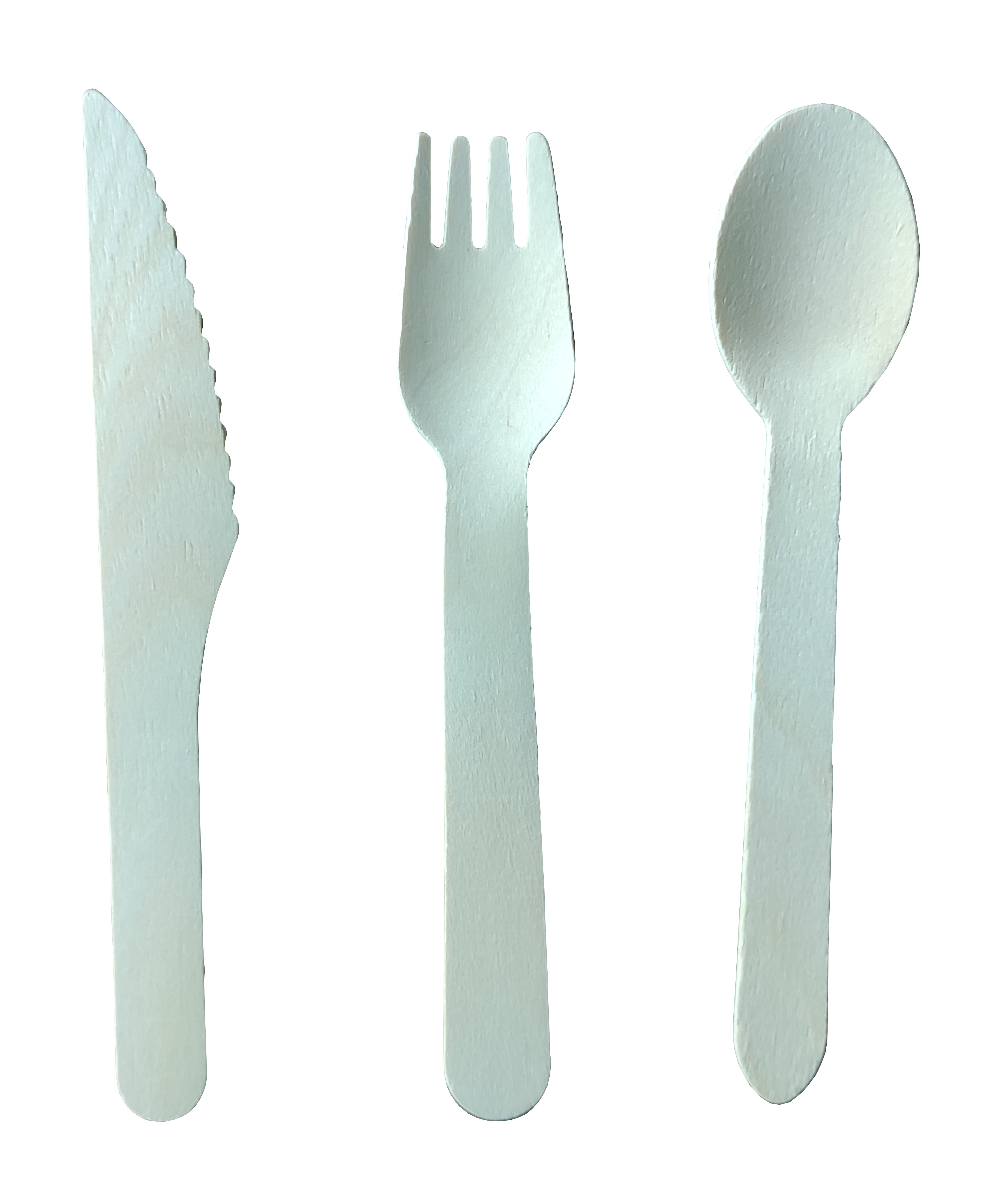 Wooden cutlery fork spoon knife