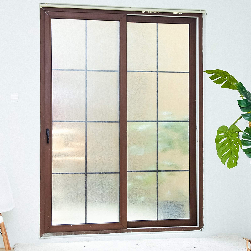 House Decoration Custom Pattern Pvc Static Privacy Window Film