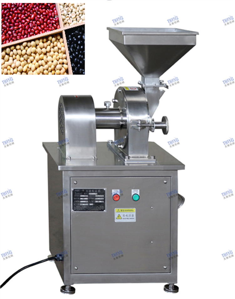 stainless steel small cassava corn seed grain maize rice wheat fine flour making grinding milling equipment mill machine