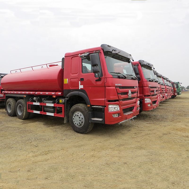 HOWO Euro4 6x4 340HP 20m3 высокая эффективность работы BEIBEN 6x4 разбрызгиватель Танк грузовик для продажи