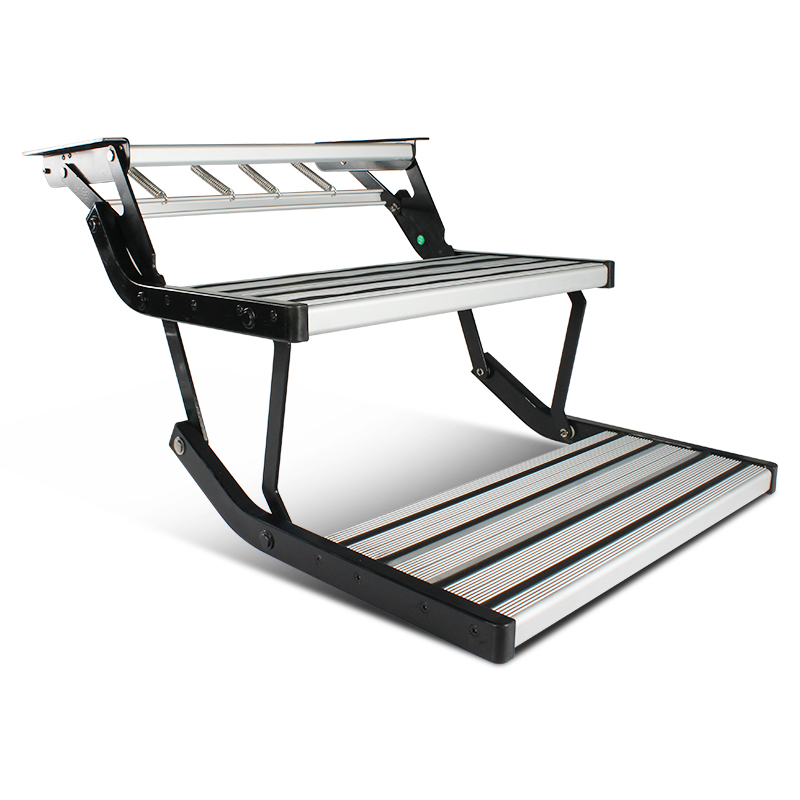 OEM RV Accessories Durable Anti-slip RV Aluminum Double Steps