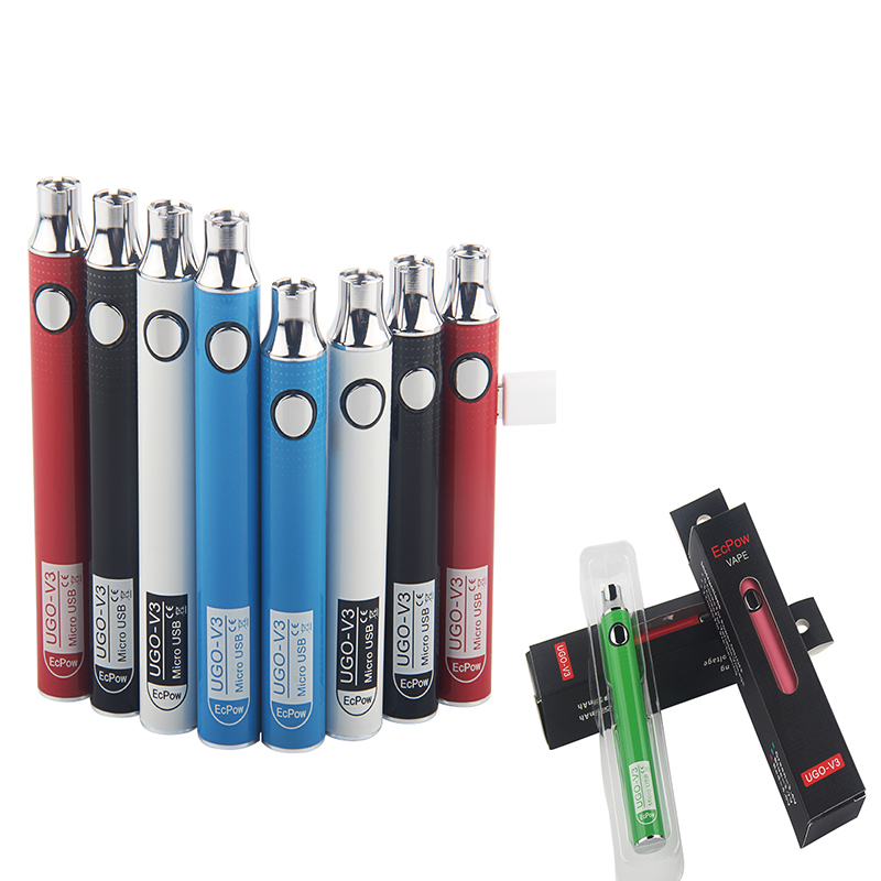 Индивидуальная упаковка 510 нить Vaping Battery CBD картриджи электронной сигареты Vape ручка аккумуляторные батареи в наличии