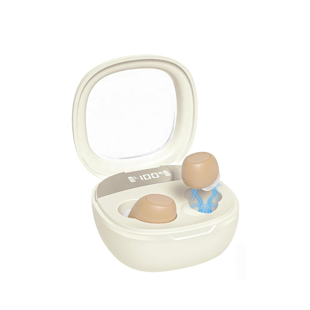 Wireless Rechargeable OTC Hearing Aids, Platform Hot Sales Premium Comfort Design and Nearly Invisible 16 Channels Hearing Aid