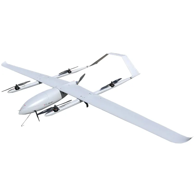 Долгая выносливость Летающий беспилотный летательный аппарат с фиксированным крылом с использованием полного композитного углеволокна VTOL радиоуправляемые дроны летательный аппарат