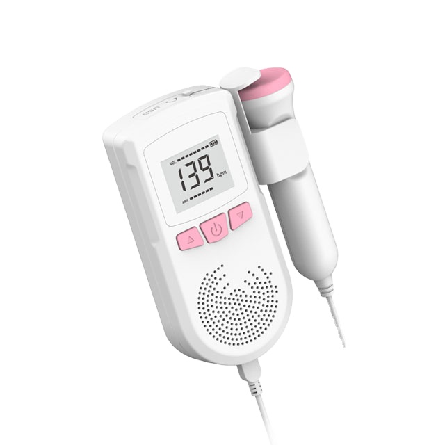 Amazon best-selling home pregnant women portable fetal Doppler baby heartbeat monitor portable fetal Doppler