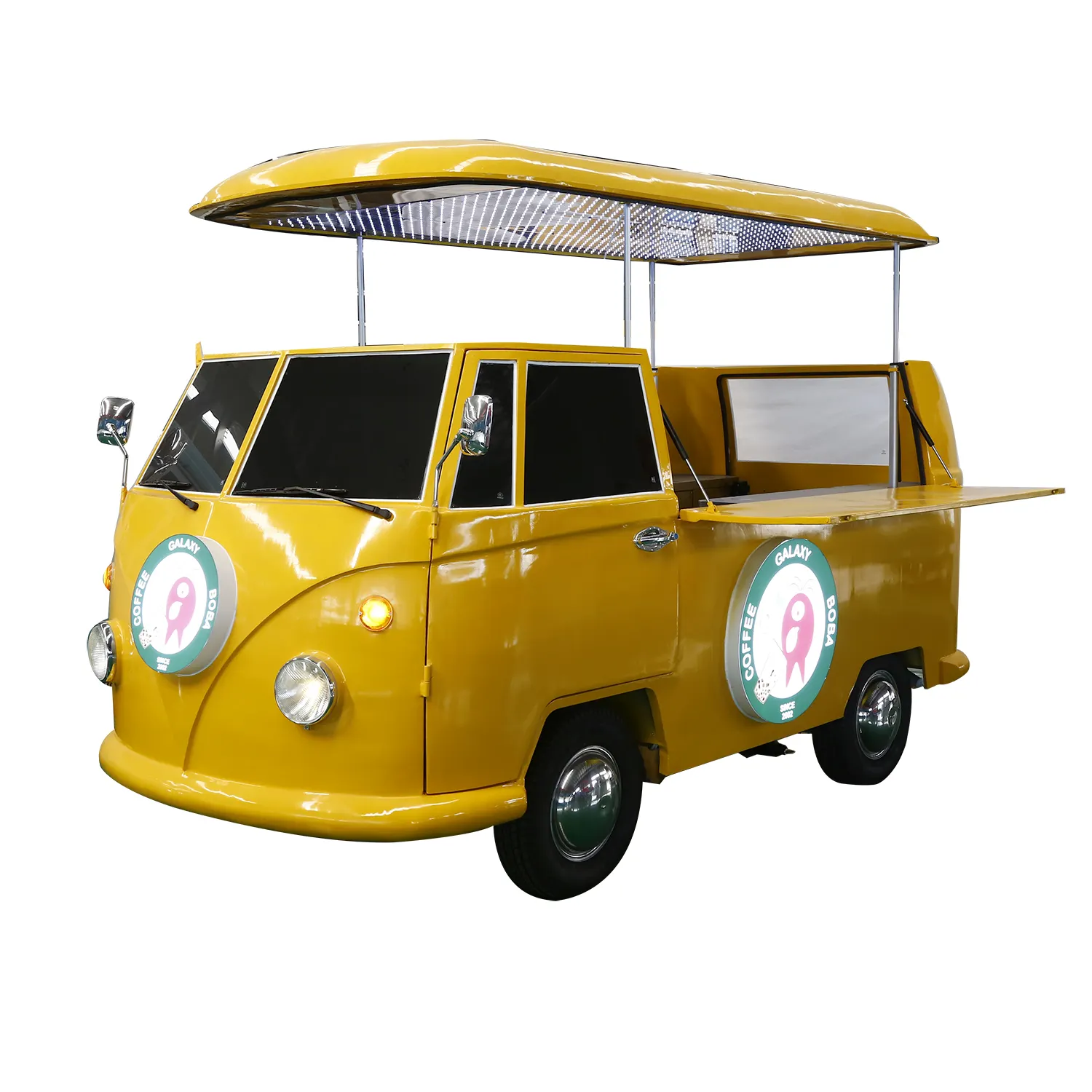 China Supplier Colorful Street Mobile Food Cart Food Truck Parts Truck Fast Food Cart Truck