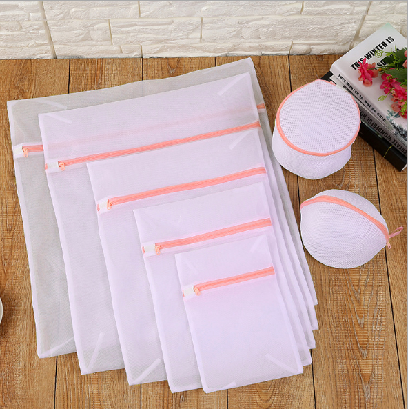 Hot sale Washing bags washable Polyester Mesh laundry wash Sac de Lavage a linge bag