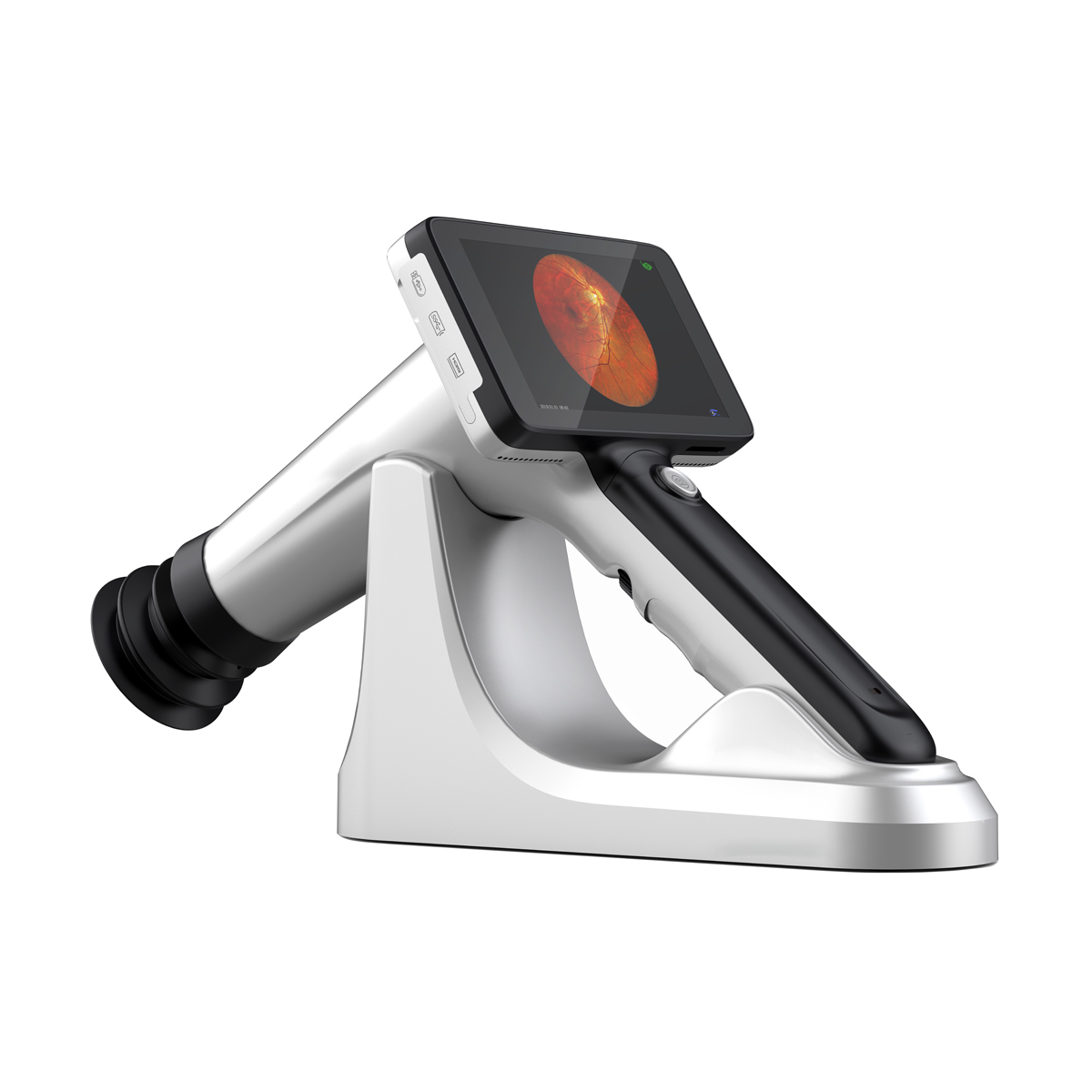 Ophthalmic equipment hand held HFC non-mydriatic eye examination fundus camera
