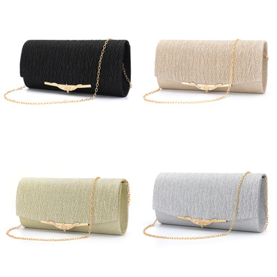 Ladies Fashion Party Banquet Glitter dinner purse Wedding Clutches Handbag Shoulder Chain Evening Bag for women
