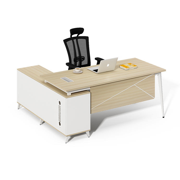 Mobilier de bureau en de luxe a la mode sur mesure bureau de направление en forme de l