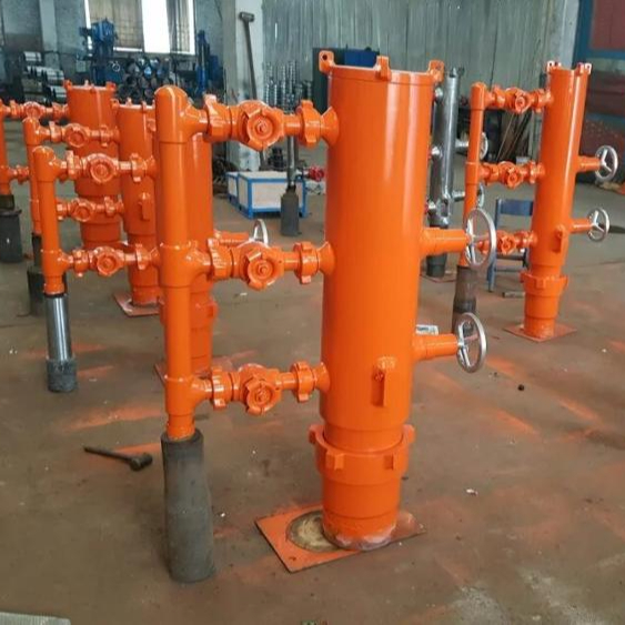 13 3/8 "21MPa быстрая защелка типа цементирующая головка с циркуляционной головкой