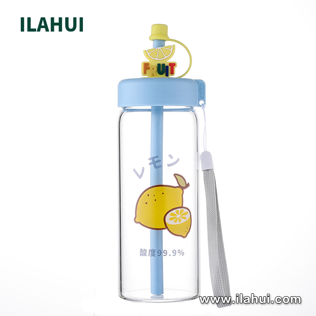 Franchise -ILAHUI -Fruit Straw glass 400ml