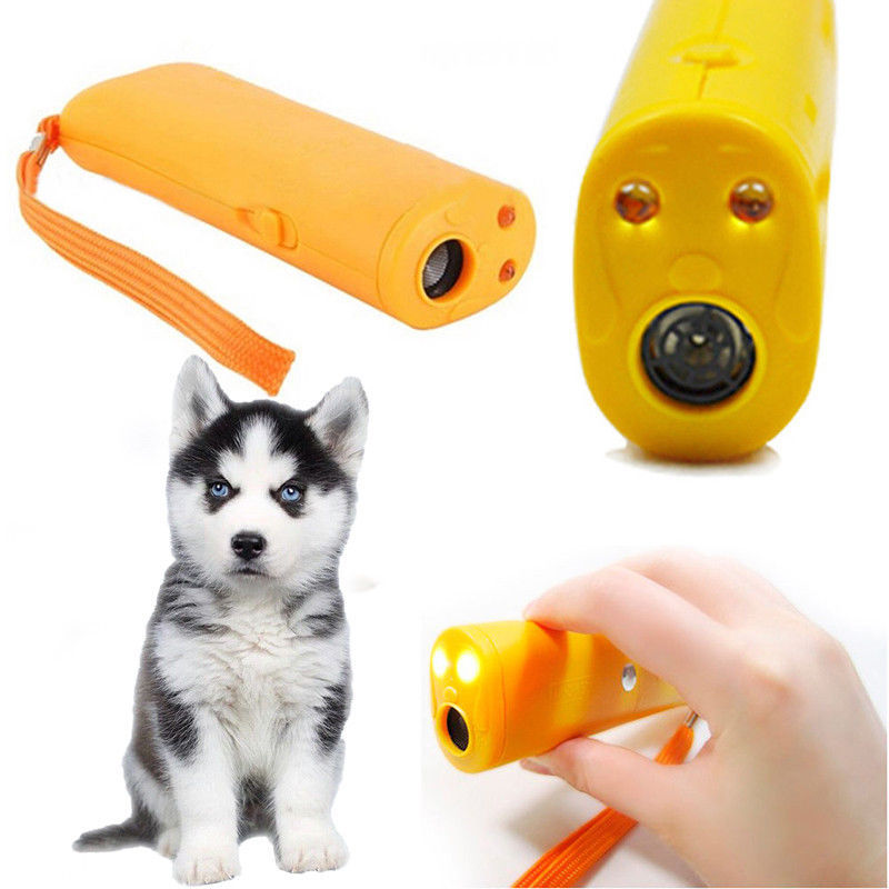 wholesale Stop Anti-Barking Pet Dog Training LED Device Repeller Ultrasonic Control Trainer