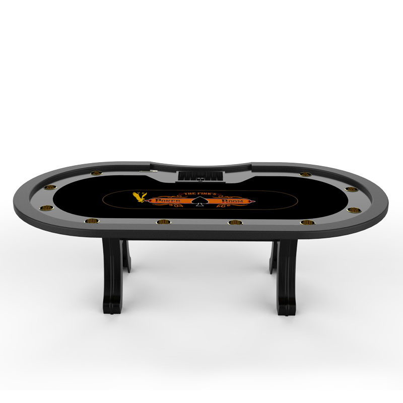 YH Texas Holdem азартные игры H ножной стол круглый кожаный Профессиональный покерный стол
