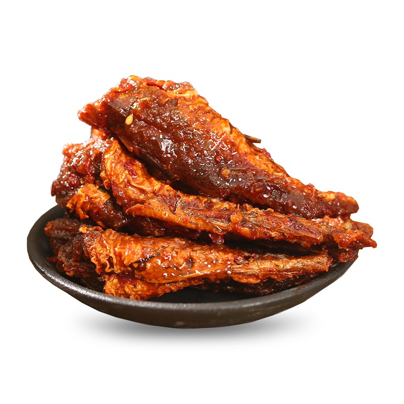 High quality extra spicy Sea sand fish chinese fish snack healthy