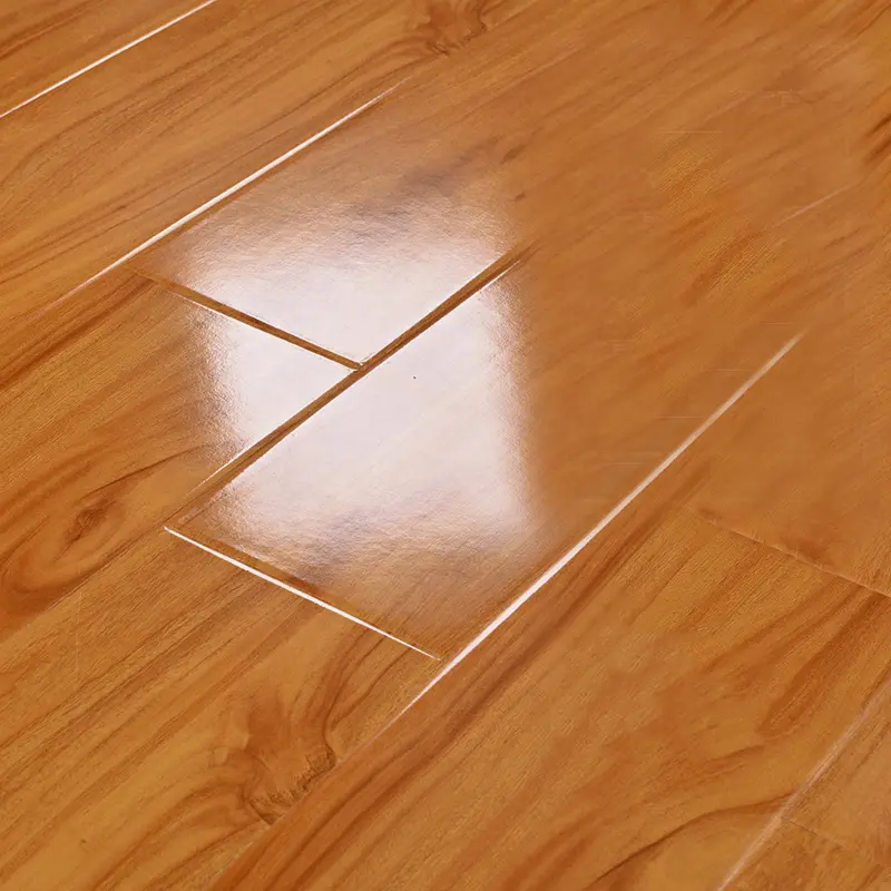 Decoration Materials Bedroom Living Room Kitchen wood floor Tiles custom Wooden Laminate Flooring HDF MDF