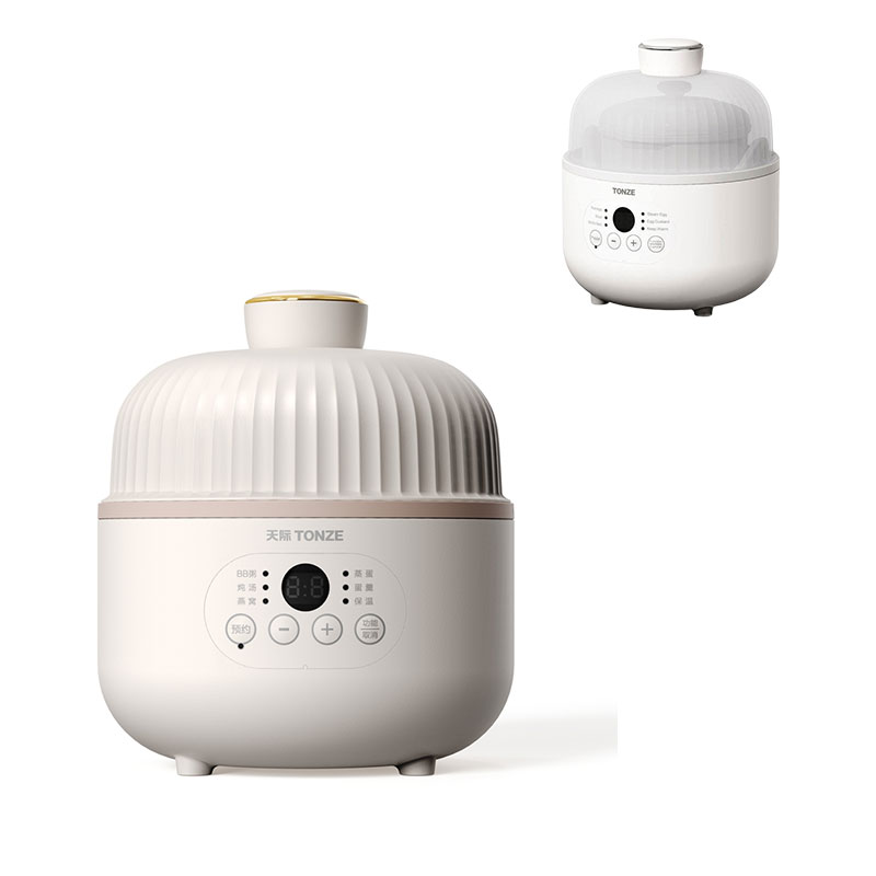 TONZE OEM умные портативные керамические плиты Ceram Health Mini Slow Cooker птичьи гнезда супа электрическая тушения с прозрачной крышкой