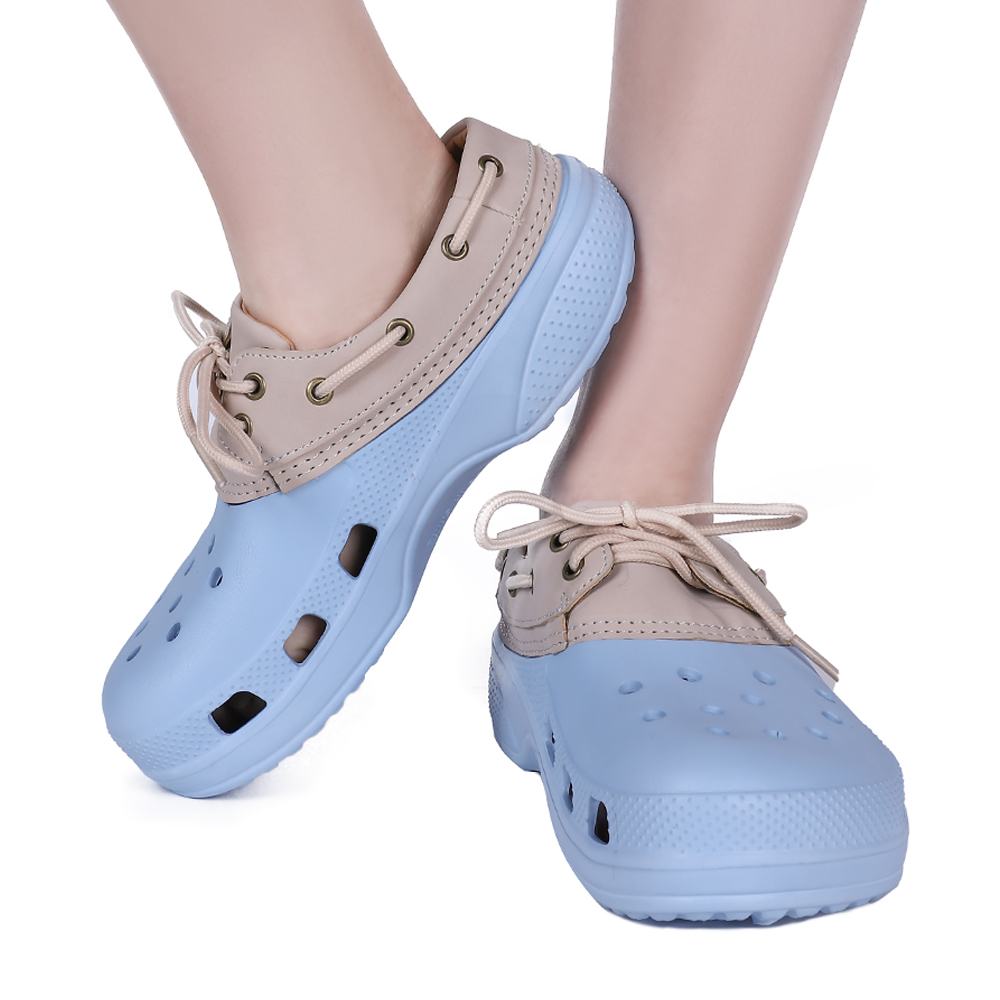 DROP SHIPPING sport clog lace boat blue shoes eva beach sandal platform unisex men women classic jelly clog sandals
