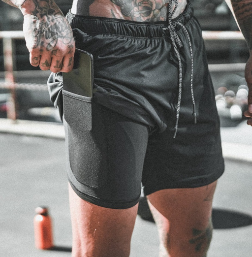 Summer Quick Drying Running Casual Camouflage Breathable Training Sports Men Fitness Gym Shorts