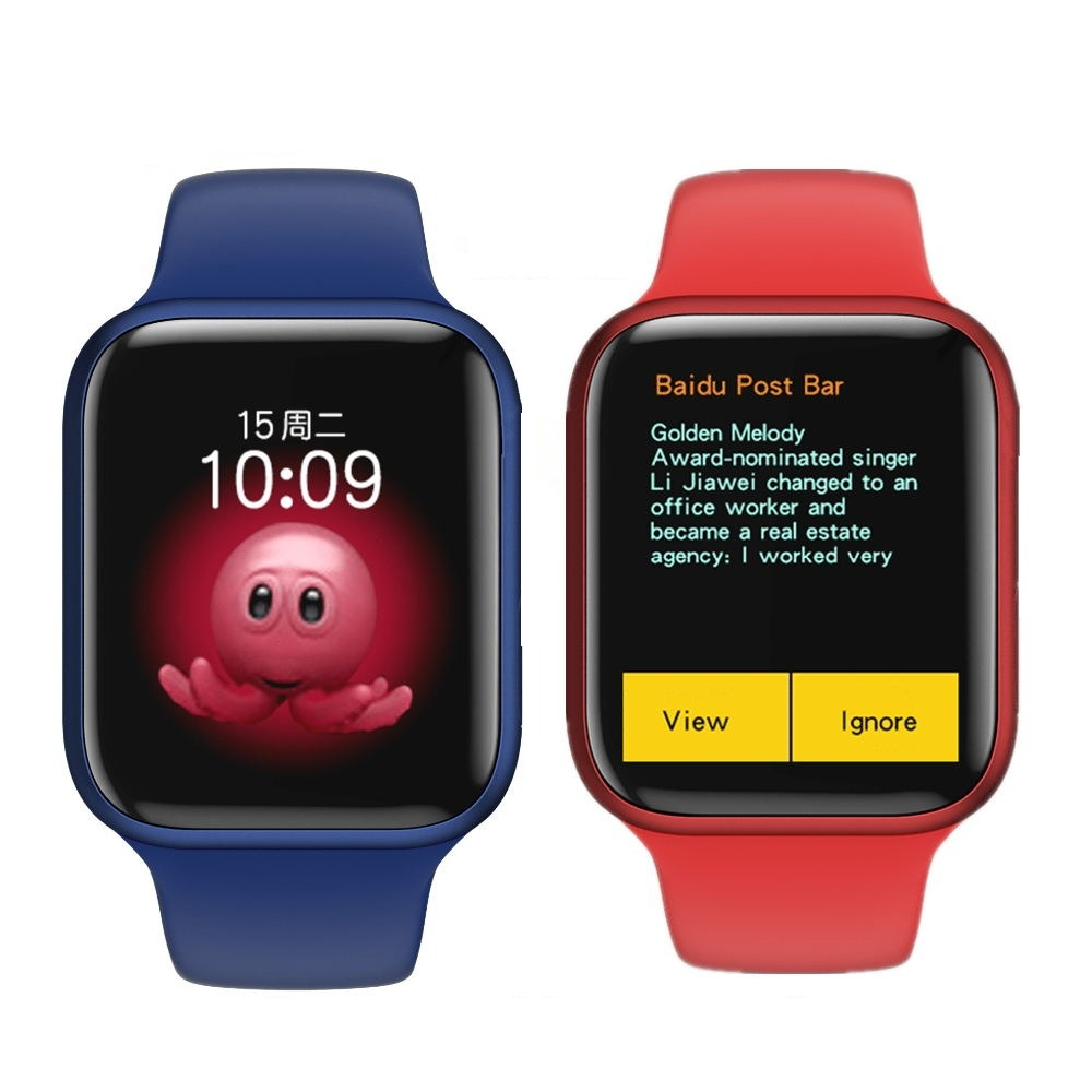 New products 2021 i8 pro smartwatch Series 6 Heart Rate Monitoring ECG Wireless Charging I8pro iwo15 GPS smart watch