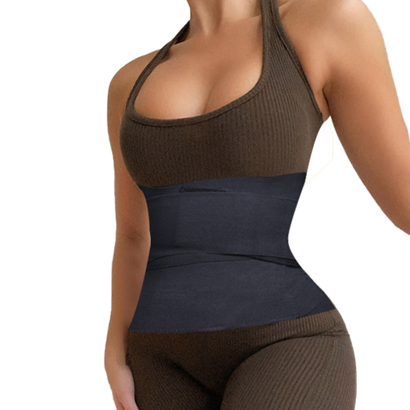 New Spandex Thin Type women elastic stretching bands Stomach Tummy Wrap Waist Trimmer Trainer wrap around waist band belt shaper