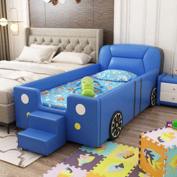 Children's Bedroom Furniture Bedroom Girl Boy Furniture Modern Kids Wood Car Bed