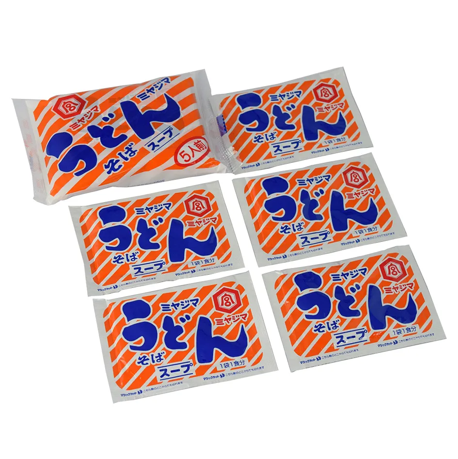 Japanese Factory Instant Udon Condiment Broth Noodles Soup Powder
