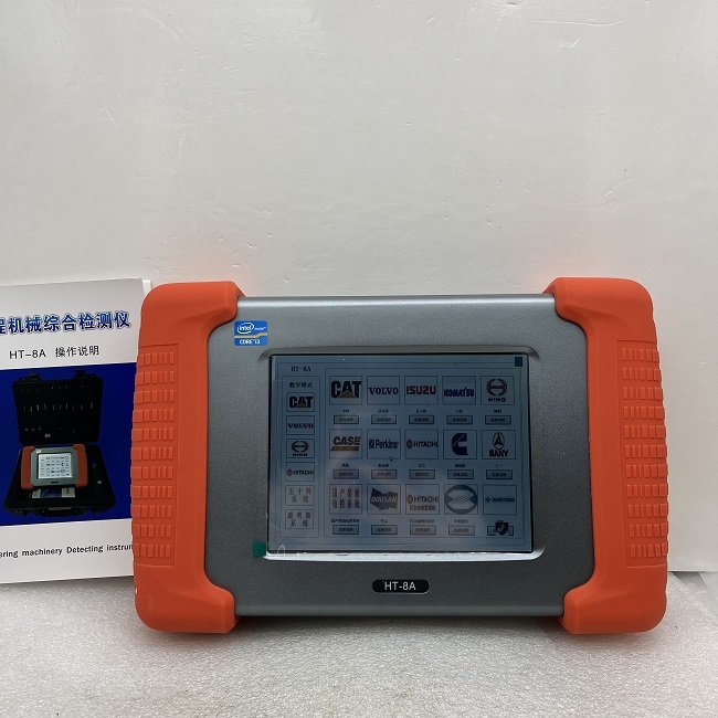 Construction Machinery Diagnostic Tool HT-8A Engineering Machinery Detecting Instrument Diagnostic Scanner Tool