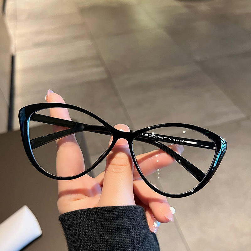Eyeglasses Reading Optical Glass Frames Manufacturer Mens Clear Blue Light Blocking Cat Eye Optical Glasses
